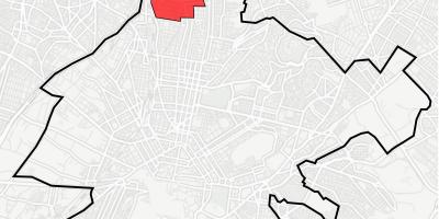 Mapa de patisia Atenas